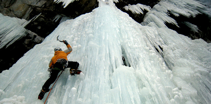 Escalade du Glacier